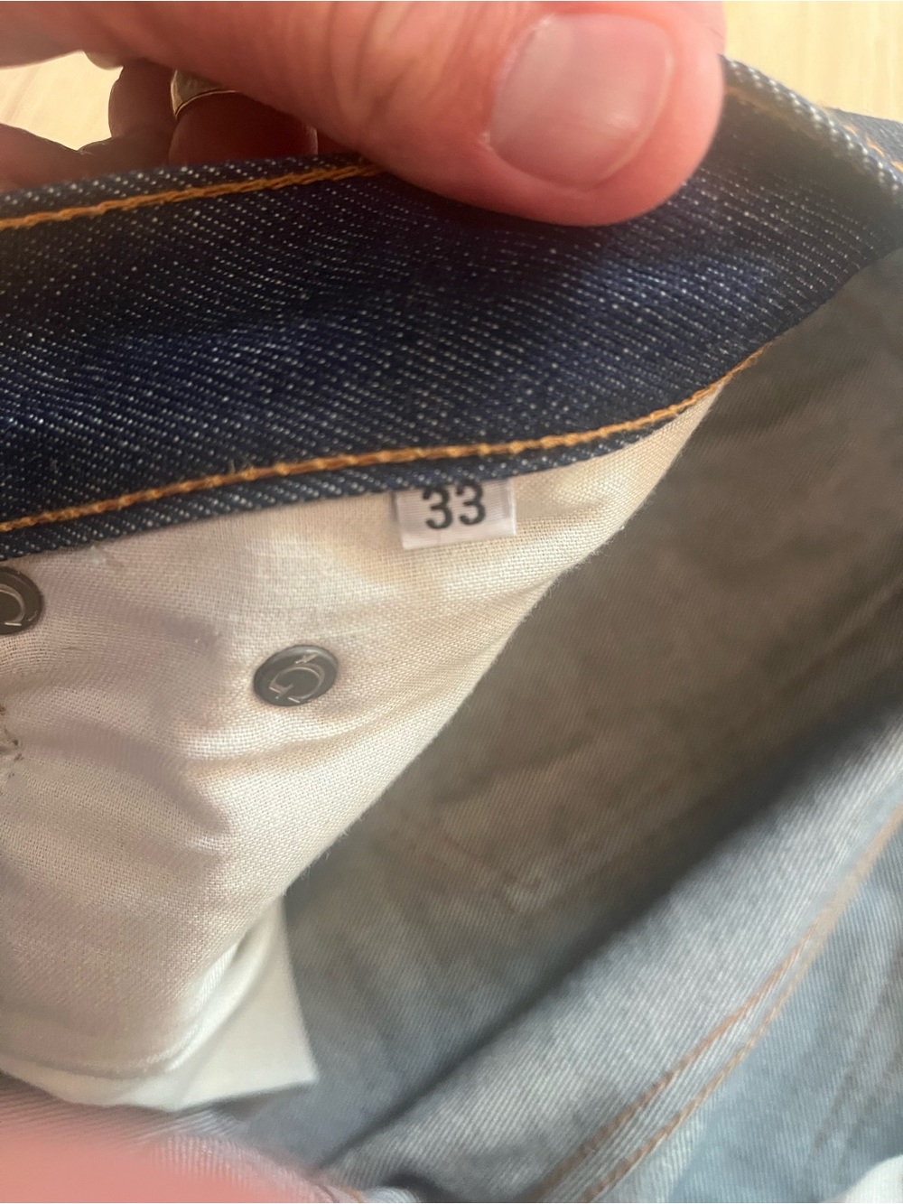 Gustin Slim Straight Men's Jeans - Dark Indigo - Picture 5 of 8
